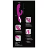 Javida - melegítő csiklóizgató vibrátor (pink)