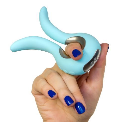 G-vibe Mini - USB-s szilikon vibrátor (menta)