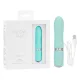 Pillow Talk Flirty - akkus rúd vibrátor (türkiz)