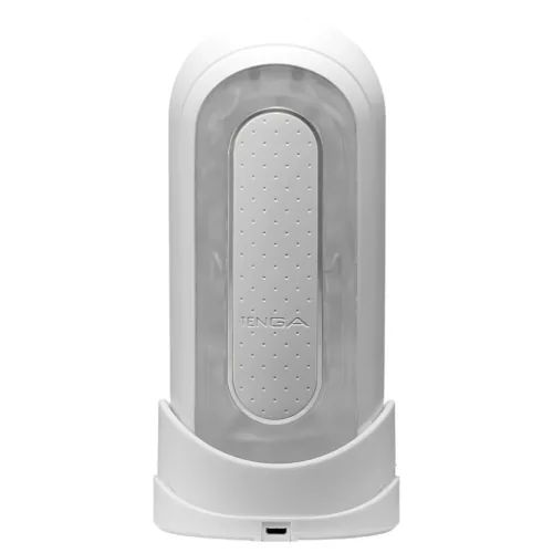 TENGA Flip Zero - vibrációs maszturbátor (fehér)