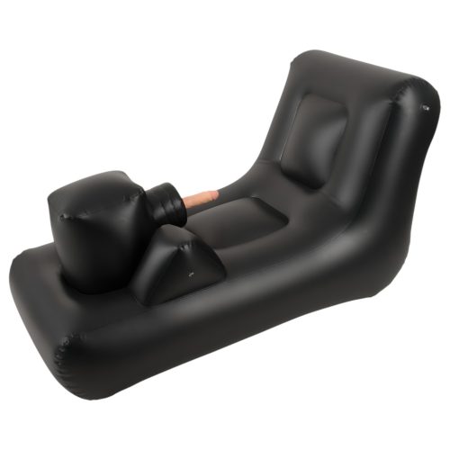 Dark Magic - elemes szexgép ággyal (fekete)