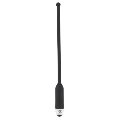You2Toys DILATOR - szilikon, vibrációs dilátor - fekete (8-11mm)