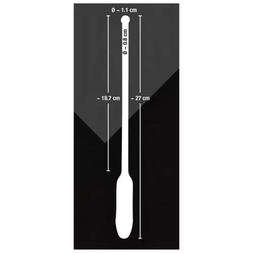 You2Toys DILATOR - szilikon, vibrációs dilátor - fekete (8-11mm)
