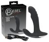 Rebel - forgó gyöngyös prosztata masszírozó vibrátor (fekete)
