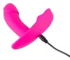 SMILE Panty - akkus, rádiós felcsatolható vibrátor (pink)