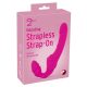 Double2Teaser - felcsatolható vibrátor tartópánt nélkül (pink)