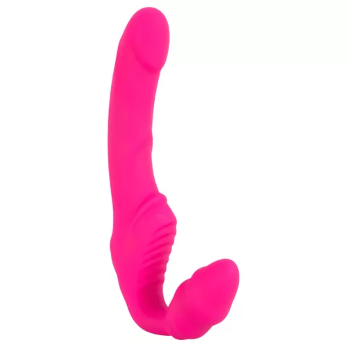 Double2Teaser - felcsatolható vibrátor tartópánt nélkül (pink)