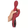 You2Toys Massager - lökő-forgó, melegítő G-pont vibrátor (piros)