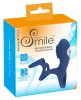 SMILE Couple - akkus, vibrációs péniszmandzsetta (kék)
