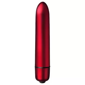 Scarlet Velvet - mini rúzs vibrátor (10 ritmusú) - piros