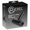 Rebel - akkus, fel-le mozgó, vibráló maszturbátor (fekete)