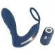 You2Toys Prostate Plug - anál vibrátor péniszgyűrűvel (kék)