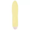 Cuties Mini Yellow - akkus, szilikon rúdvibrátor (sárga)