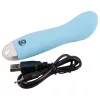 Cuties Mini Blue - akkus, G-pont vibrátor (türkiz)