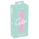 Cuties Mini Rose - akkus, hullámos vibrátor (pink)