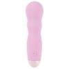 Cuties Mini Rose - akkus, hullámos vibrátor (pink)