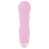 Cuties Mini Rose - akkus, hullámos vibrátor (pink)