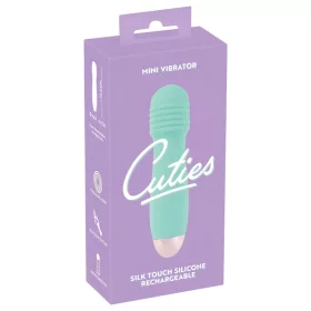   Cuties Mini Wand - akkus, mini masszírozó vibrátor (zöld)
