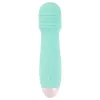 Cuties Mini Wand - akkus, mini masszírozó vibrátor (zöld)