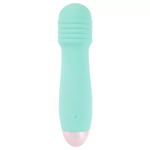 Cuties Mini Wand - akkus, mini masszírozó vibrátor (zöld)