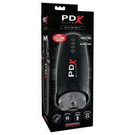   PDX Elite Moto Bator 2 - szívó, fel-le mozgó műpunci (fekete)