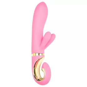 G-Vibe GRabbit - akkus, 3 motoros G-pont vibrátor (pink)