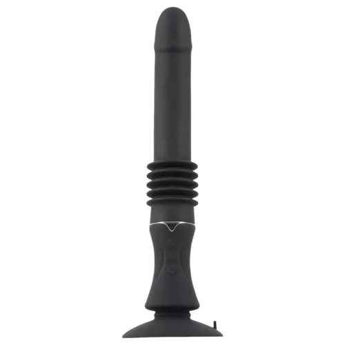 You2Toys Fucking Machine - tapadókorongos lökő vibrátor (fekete)