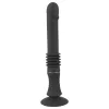 You2Toys Fucking Machine - tapadókorongos lökő vibrátor (fekete)