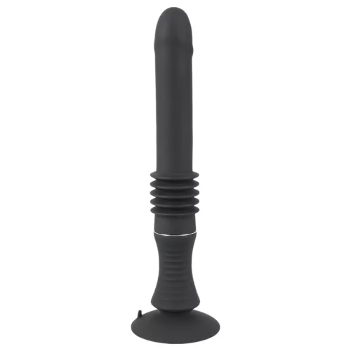 You2Toys Fucking Machine - tapadókorongos lökő vibrátor (fekete)