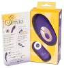 SMILE Panty - akkus, rádiós csikló vibrátor (lila)