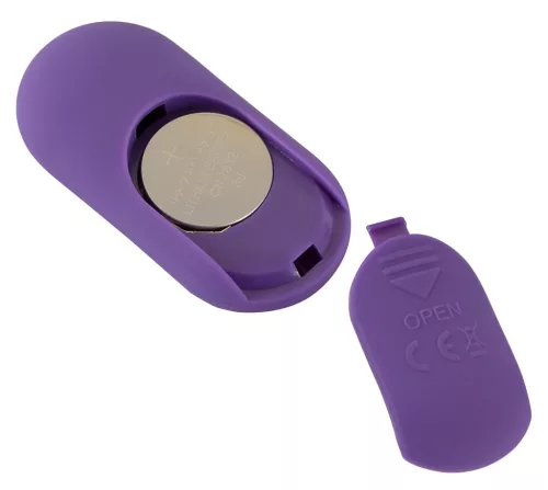 SMILE Panty - akkus, rádiós csikló vibrátor (lila)