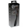 Rebel P-Spot - 2 motoros prosztata vibrátor (fekete)