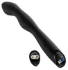 Rebel P-Spot - 2 motoros prosztata vibrátor (fekete)