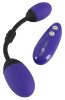 GoGasm Pussy & Ass - vibrációs tojás duó (lila-fekete)
