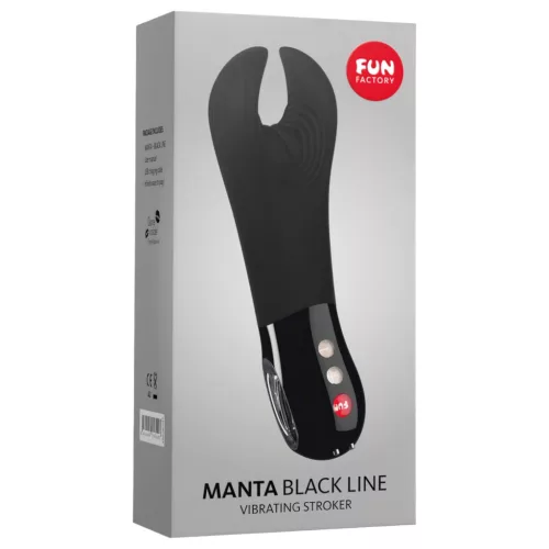 Fun Factory Manta - makkvibrátor (fekete)