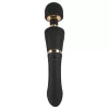 Cleopatra Wand - akkus, vízálló masszírozó vibrátor (fekete)