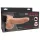 Fetish Strap-On 6 - felcsatolható, üreges vibrátor (natúr)