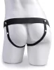 Fetish Strap-On 6 - felcsatolható, üreges vibrátor (natúr)