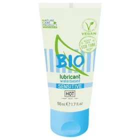 HOT Bio Sensitive - vegán vízbázisú síkosító (50 ml)
