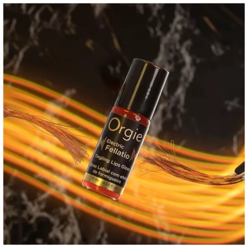 Orgie Electric Fellation - bizsergető szájfény (10ml)