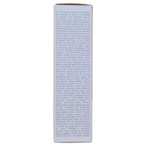 Blowjob Gel - orál síkosító gél - vanília (50ml)