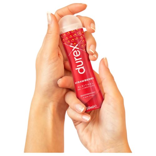Durex Strawberry - epres síkosító (50ml)