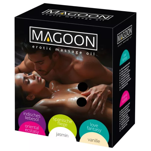 Magoon masszázsolajok szettben (6db*100ml)