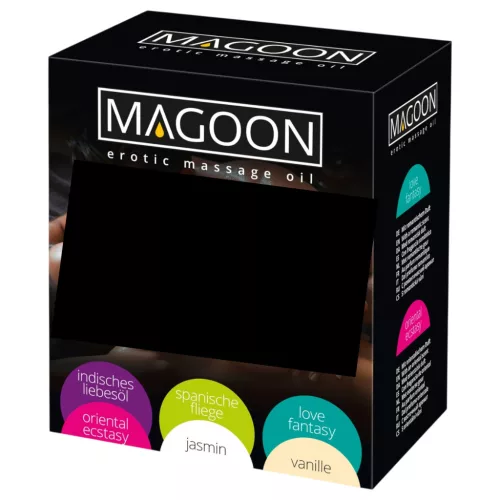Magoon masszázsolajok szettben (6db*100ml)