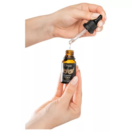 Orgie Orgasm Drops Vibe - bizsergető intim gél nőknek (15ml)