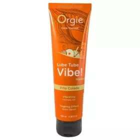   Orgie Lube Tube - bizsergető intim gél - Pina Colada (100ml)