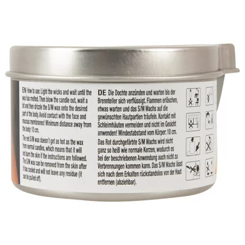 BDSM Kerze - paraffin testgyertya (100ml)