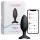 Lovense Hush 2 S – App-vezérelt análvibrátor (38 mm, fekete)