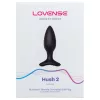 Lovense Hush 2 S – App-vezérelt análvibrátor (38 mm, fekete)
