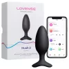 Lovense Hush 2 M – App-vezérelt análvibrátor (45 mm, fekete)
